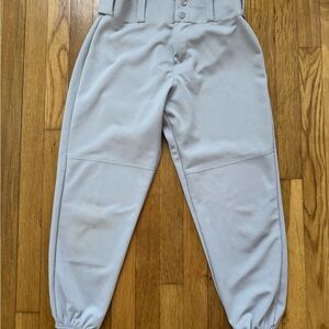 Boys Gray Baseball Pants - size XL